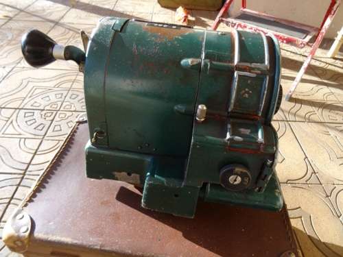 VINTAGE FRANKOPOST SIMPLE MACHINE WORKING CONDITION.