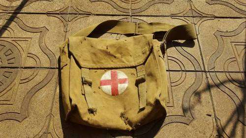 WW1/WW2 CANVAS FIELD MEDIC BAG