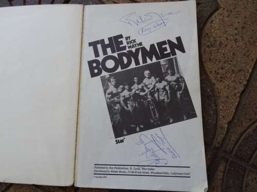 THE BODYMEN SIGNED BY AUTHOR