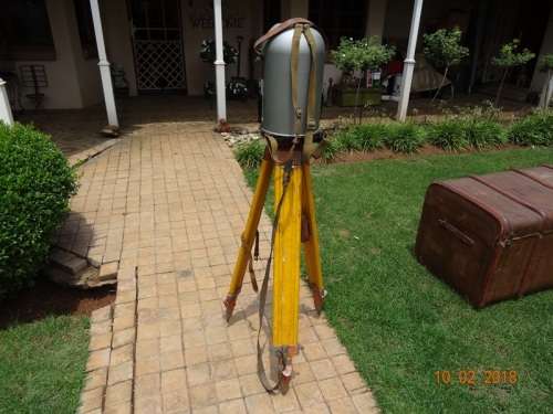 1976 USSR T5K THEODOLITE ON SWISS TRIPOD