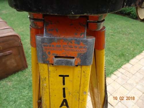 1976 USSR T5K THEODOLITE ON SWISS TRIPOD