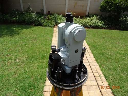 1976 USSR T5K THEODOLITE ON SWISS TRIPOD