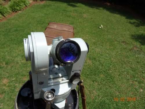1976 USSR T5K THEODOLITE ON SWISS TRIPOD