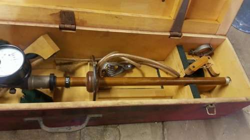 VINTAGE 5KV HIGH TENSION TESTER CASED