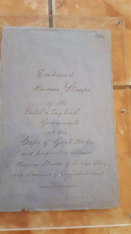 RARE 1714-1791 VOC AND COGH EMBOSSED REVENUE STAMPS DOUBLE MOUNTED COLLECTION