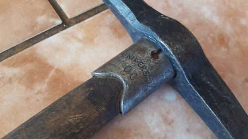 VERY OLD SHEFFIELD ENGLAND PROSPECTORS PICK.