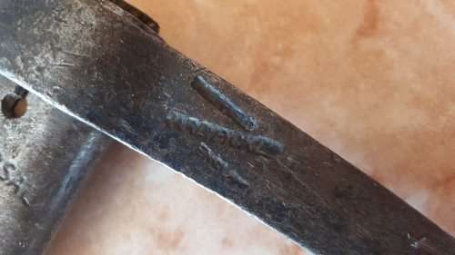 VERY OLD SHEFFIELD ENGLAND PROSPECTORS PICK.