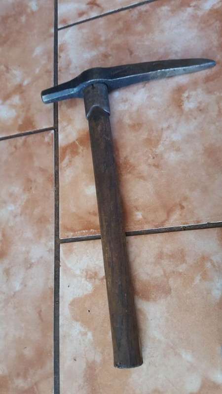 VERY OLD SHEFFIELD ENGLAND PROSPECTORS PICK.