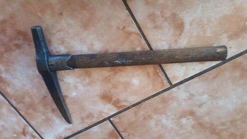 VERY OLD SHEFFIELD ENGLAND PROSPECTORS PICK.