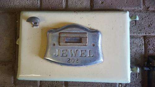 CAST IRON JEWEL 202 STOVE DOOR