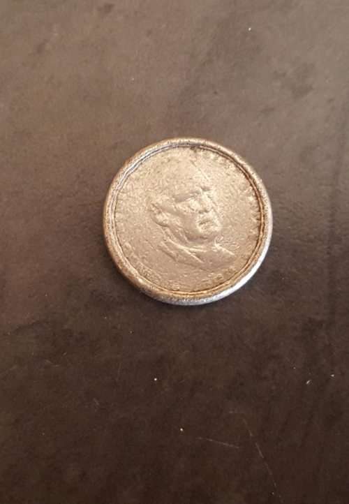 SOUTH AFRICAN 10 C ERROR  COIN