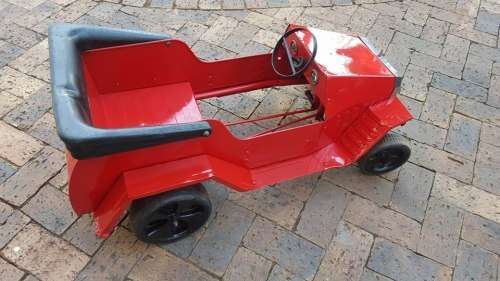 VINTAGE TINPLATE PEDAL CAR