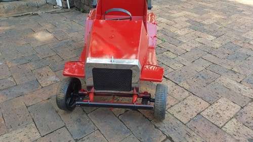 VINTAGE TINPLATE PEDAL CAR