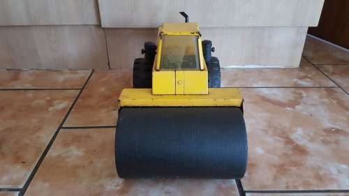 LARGE VINTAGE TONKA ROLLER TIN