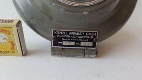 VINTAGE KIENZLE TIME KEEPER CLOCK WEST GERMANY