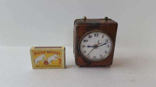 VINTAGE TRAVEL CLOCK MADE IN GERMANY