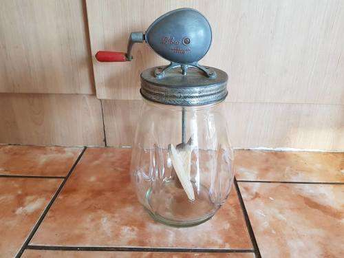 OLD ORIGINAL BLOW BUTTER CHURN FOR DISPLAY
