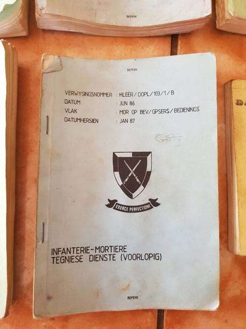 1980'S SADF INSTRUCTION MANUALS