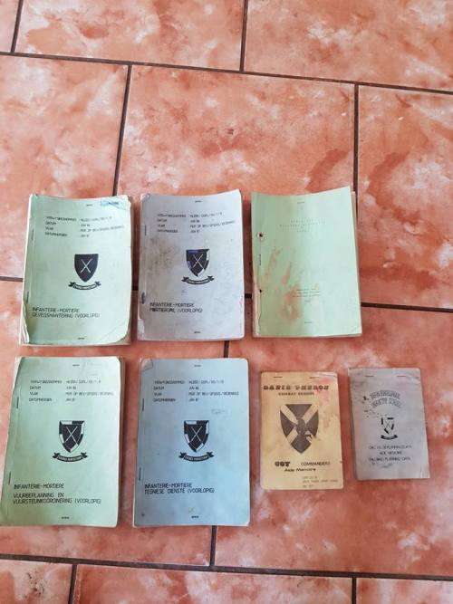 1980'S SADF INSTRUCTION MANUALS