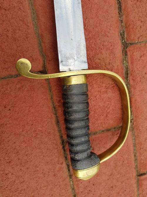 1870-1890 BRITISH POLICE CUTLASS SWORD