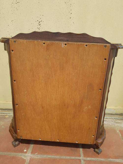 ULTRA RARE 1940'S SALESMAN SAMPLE DISPLAY CABINET BALL AND CLAW