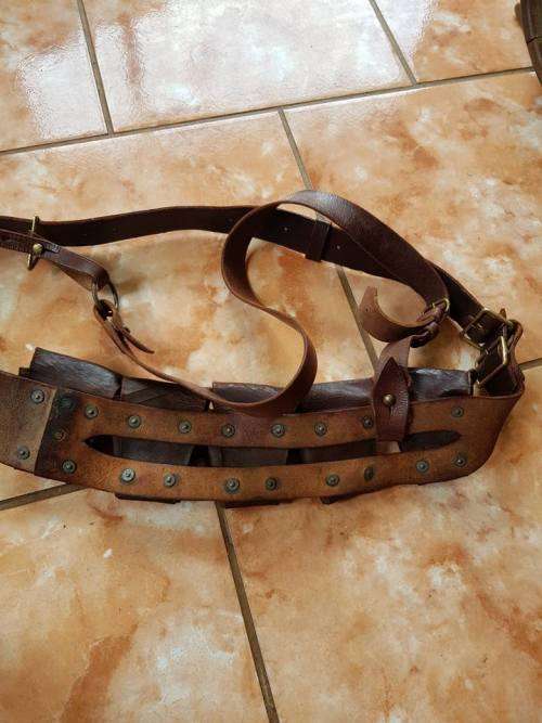 1960'S SAM BROWNE BANDOLEER 5 POCKET