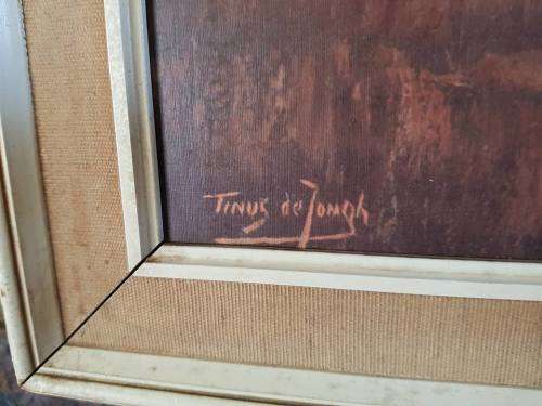 TINUS DE JONGH CANVAS PRINT 820 X 545 MM