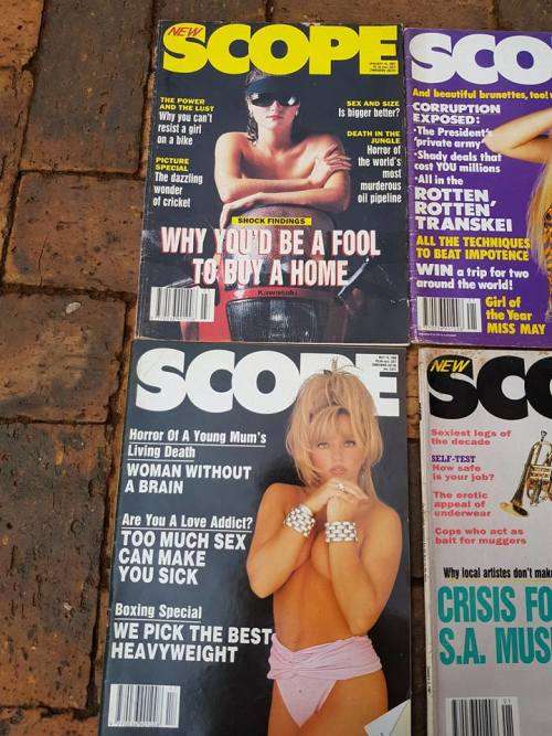 VINTAGE SCOPE MAGAZINES LOT