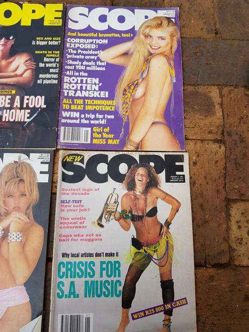 VINTAGE SCOPE MAGAZINES LOT