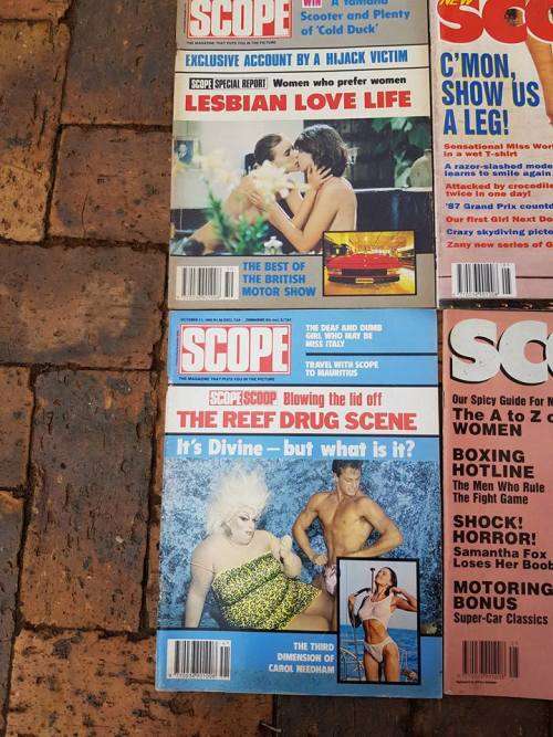 VINTAGE SCOPE MAGAZINES LOT