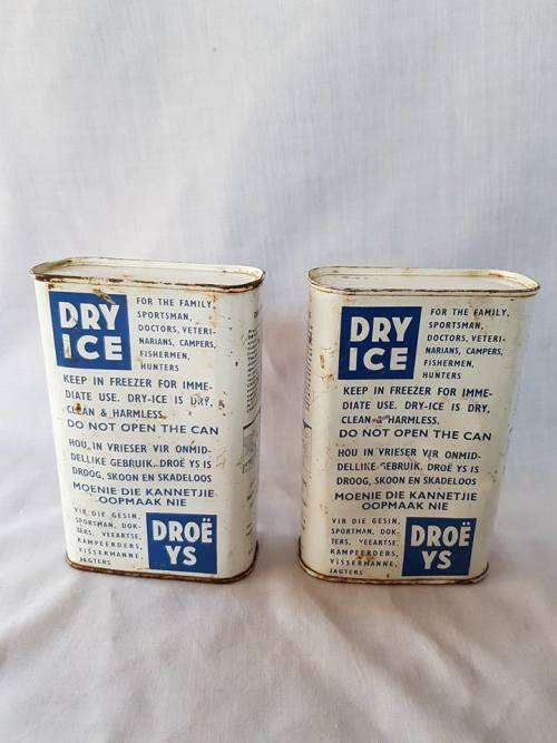VINTAGE METAL DRY ICE PACKS