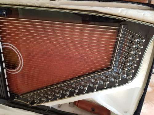 MINT CONDITION AUTO HARP CASED