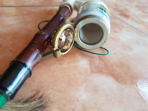 OLD UNUSED HOLLAND PORCELAIN PIPE