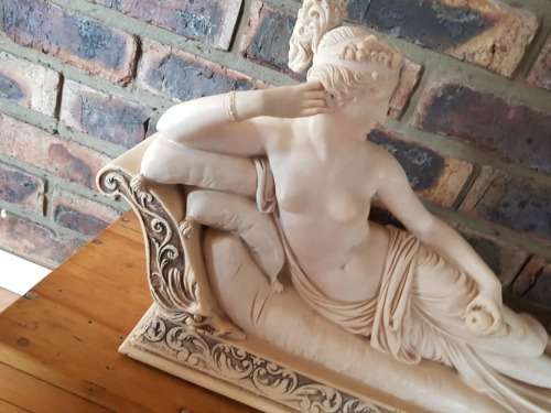 MASSIVE PAOLINA BONAPARTE BORGHESE AS VENUS VICTRIX. SANTINI ITALY