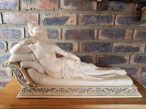 MASSIVE PAOLINA BONAPARTE BORGHESE AS VENUS VICTRIX. SANTINI ITALY