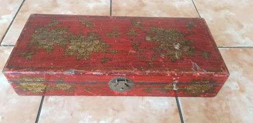 VINTAGE CHINESE CHEST 530 X 230 X 100 MM