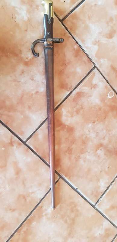 1886 FRENCH GRAS SWORD BAYONET