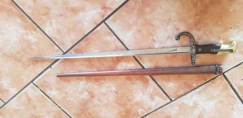 1886 FRENCH GRAS SWORD BAYONET