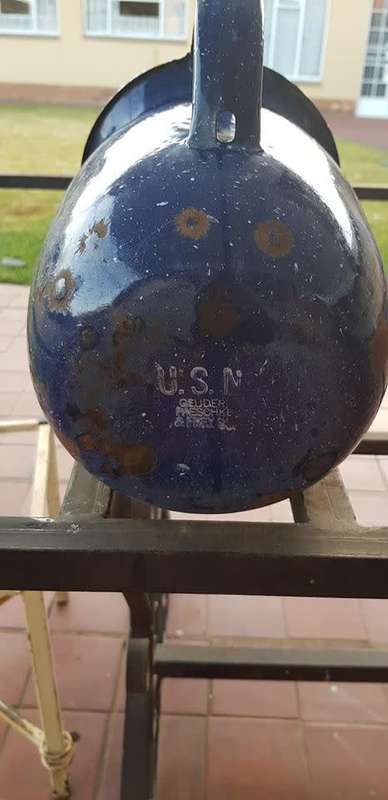 LARGE WW 2 US NAVY WATER PITCHER