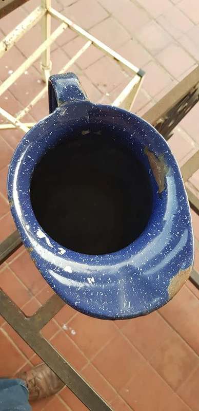 LARGE WW 2 US NAVY WATER PITCHER