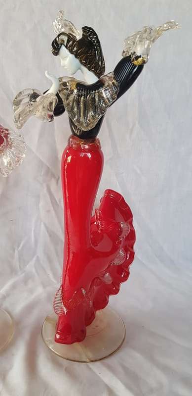 MURANO SPANISH DANCERS 400 MM HIGH