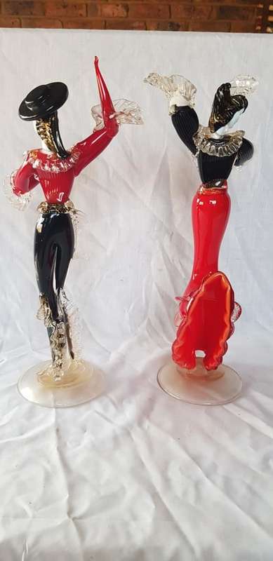 MURANO SPANISH DANCERS 400 MM HIGH