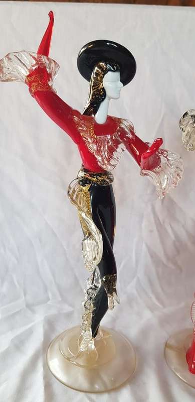 MURANO SPANISH DANCERS 400 MM HIGH