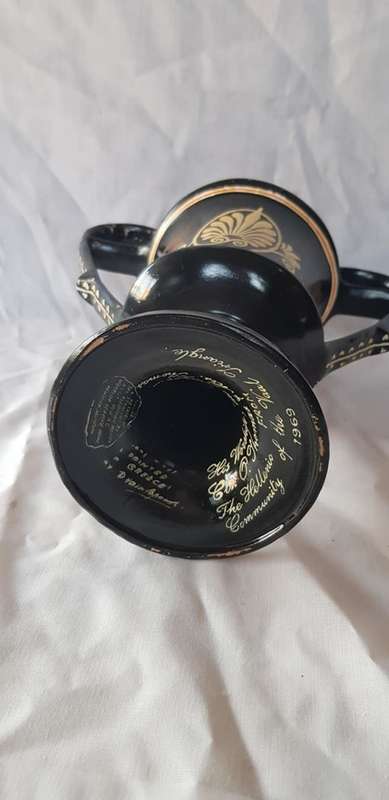 1969 FROM GREECE VASE 230 X 260 MM