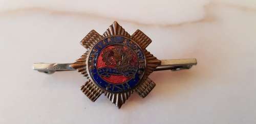 WW2 TRANSVAAL SCOTTISH SWEETHEART BROOCH