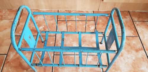 VINTAGE DOLLS METAL COT