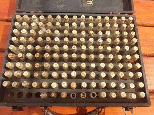 RARE ANTIQUE PATHOMETRIC SET WITH CONTENTS