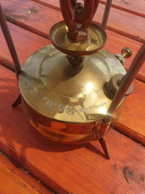 VINTAGE HIPOLITO NO 0 UNFIRED KEROSENE STOVE