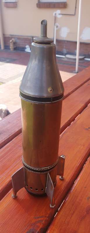 VINTAGE ROCKET DECANTER