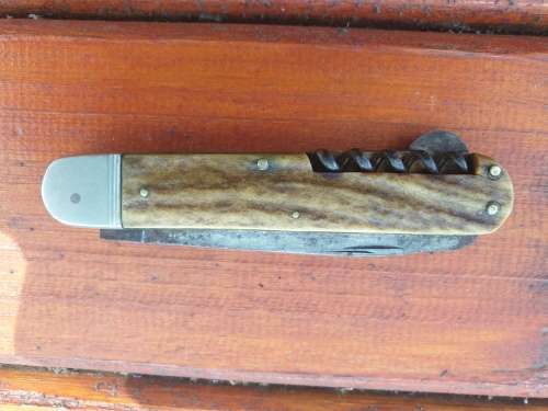 RARE WEIDMANNSHEIL GERMANY STAG POCKET KNIFE
